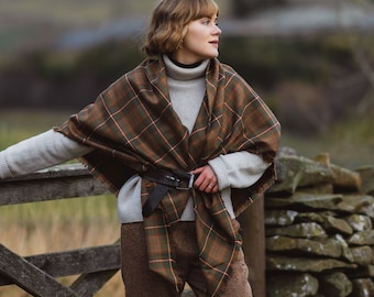 Flodden Commemorative tartan Shawl. Gift Made in Scotland