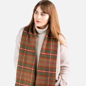Lambswool Flodden Commemorative Tartan Scarf. Gift Made in Scotland image 9