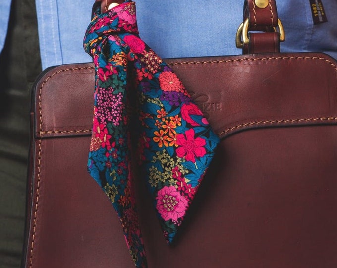 The Loully Skinni Mini Scarf made with Liberty Fabrics - Additional Print Selection. Gift Made in Scotland