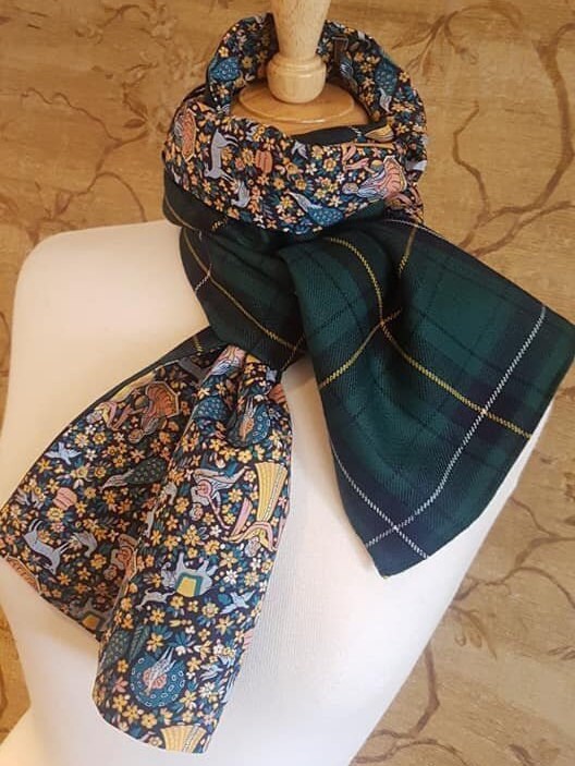 Henderson tartan cheap scarf