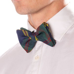 Custom Bow Tie YOUR OWN TARTAN Scottish Tartan. Gift Made in Scotland image 9