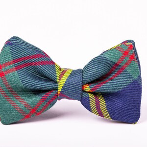 Custom Bow Tie YOUR OWN TARTAN Scottish Tartan. Gift Made in Scotland image 7