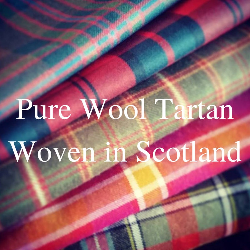 Custom Bow Tie YOUR OWN TARTAN Scottish Tartan. Gift Made in Scotland image 10
