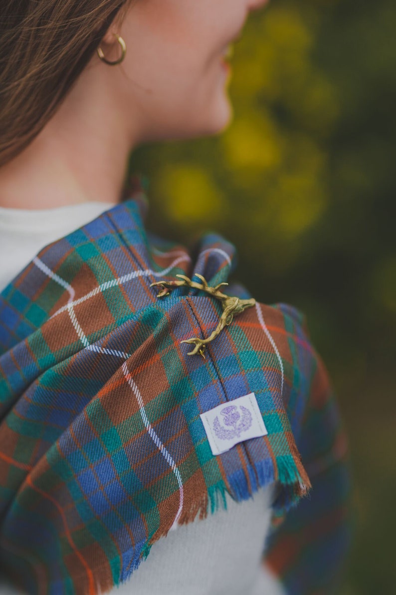 Fraser Hunting Ancient Tartan Crest Zipper Hoodie - Half Of Me Style