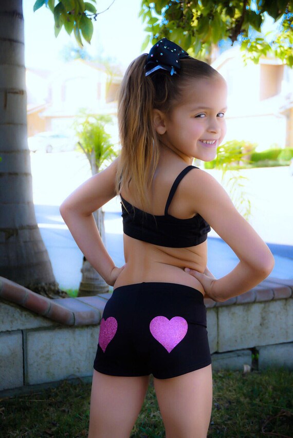 girls dance booty shorts