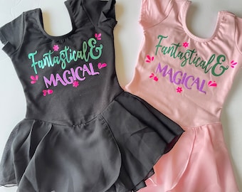 Disney Encanto Dance Leotard For Girls, Custom Dance Leotard, Toddler Dance Leotard, Toddler Ballerina Leotard, Baby Ballet Outfit For Tap