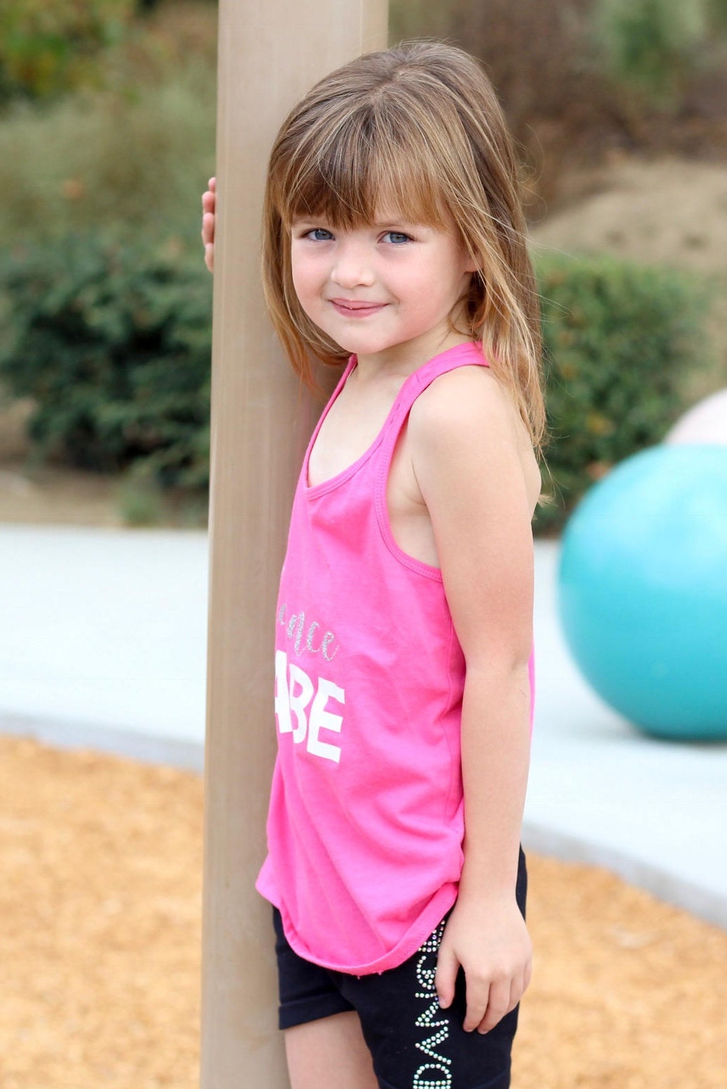 Girls dance shorts with rhinestones