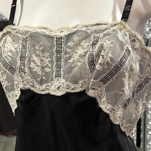 Sara Mae Lingerie Vintage Silk Blend Slip Dress