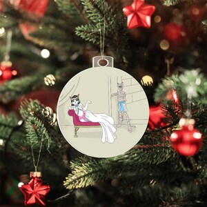 Egyptian Cat & Mummy Acrylic Ornament image 5