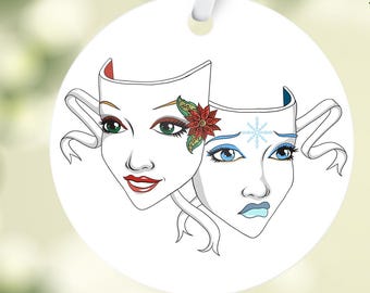 Holiday Must-Have: Drama Mask Ornament - Make Your Tree Stand Out