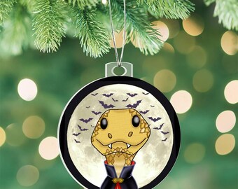 Vampire Snake Halloween Acrylic Ornament