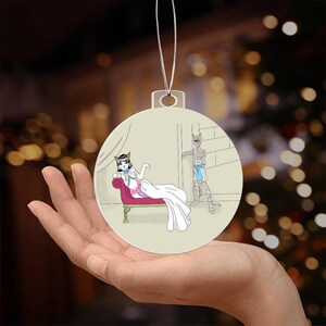 Egyptian Cat & Mummy Acrylic Ornament image 9