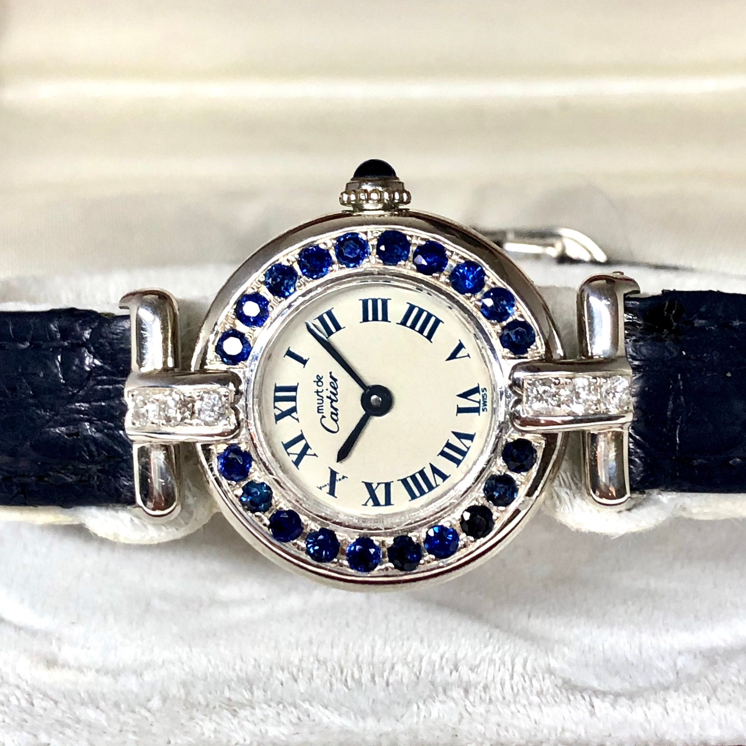 CARTIER VERMEIL COLISEE 925 Silver 
