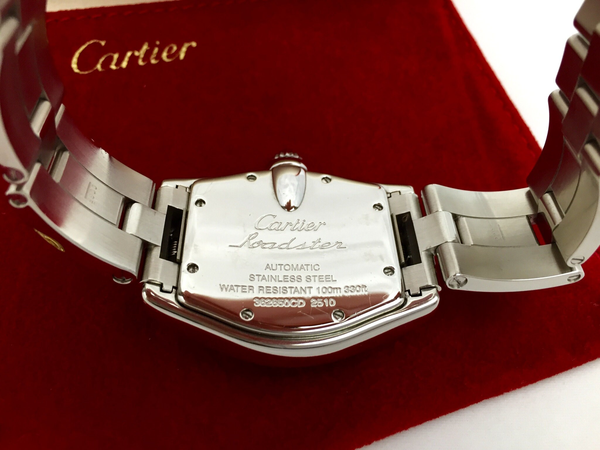 CARTIER ROADSTER 2510 Automatic Steel 