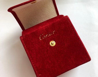 cartier ring pouch