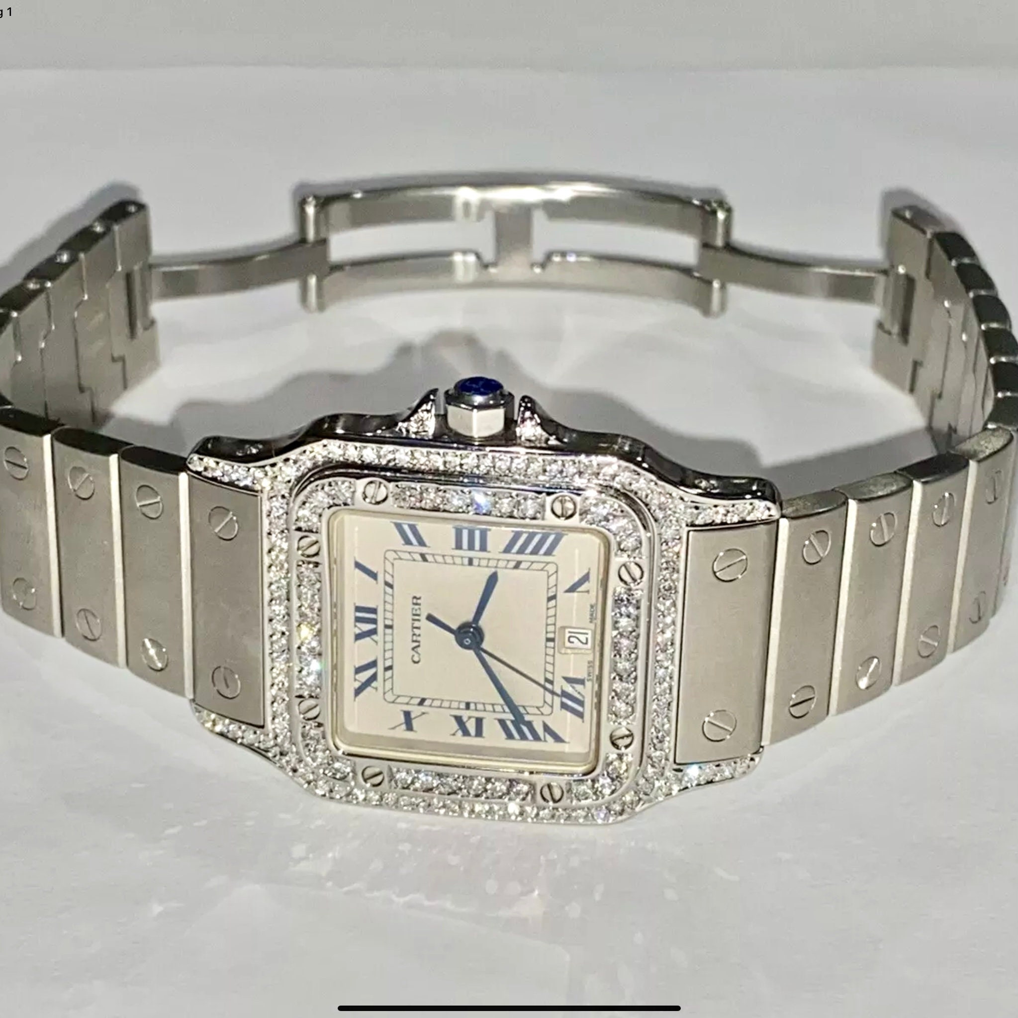 29mm cartier santos