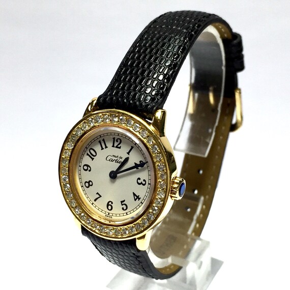 Must De CARTIER RONDE 27mm Gold Plated 