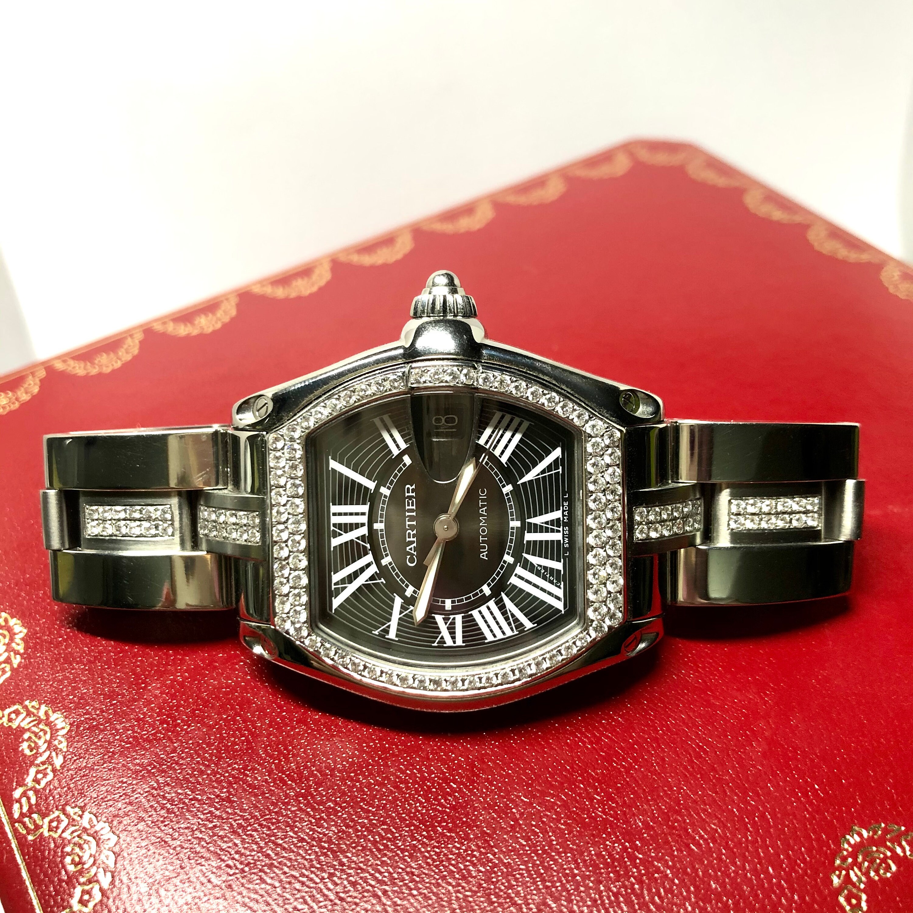 cartier roadster 2510 automatic