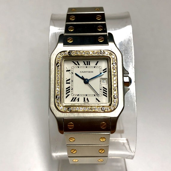 cartier santos galbee vintage