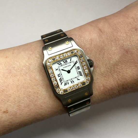 CARTIER SANTOS GALBEE 24mm Quartz 2 