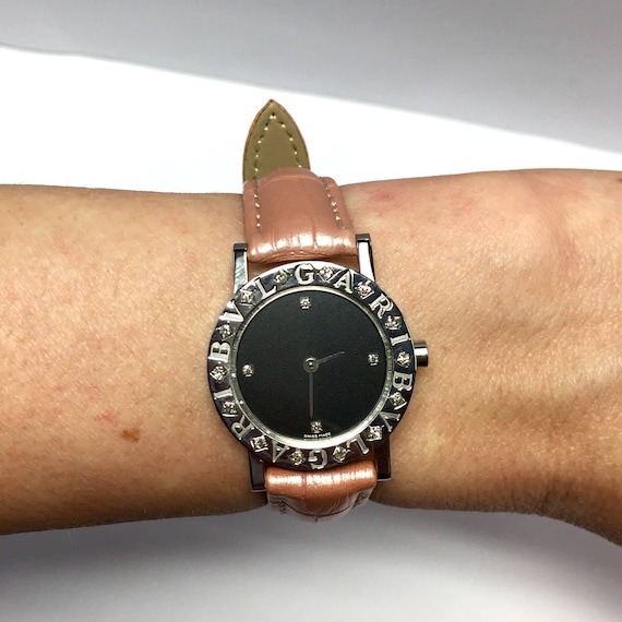 bvlgari leather band