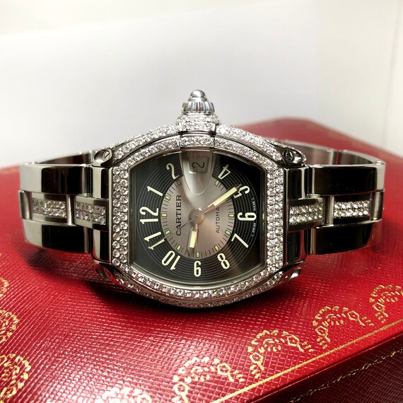 CARTIER ROADSTER 2510 Automatic Steel Mens/unisex Watch | Etsy Ireland