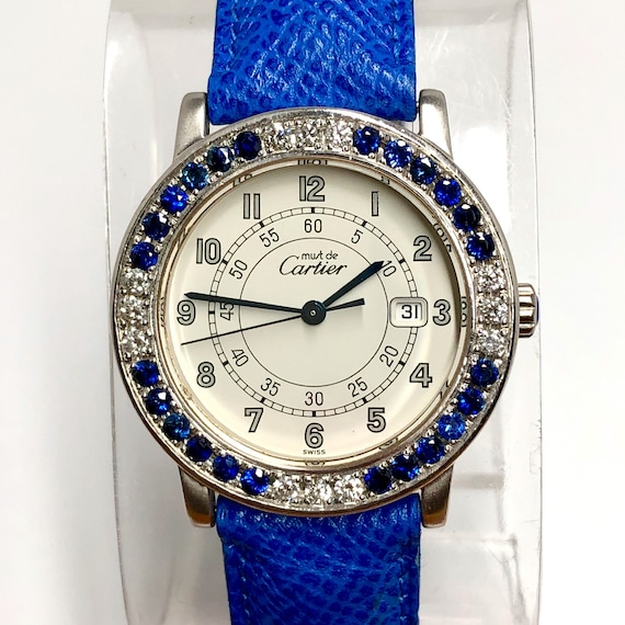 Must De CARTIER RONDE Argent Ladies 