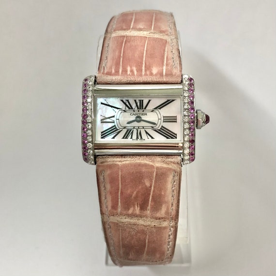 CARTIER Tank DIVAN Quartz Steel 31mm 