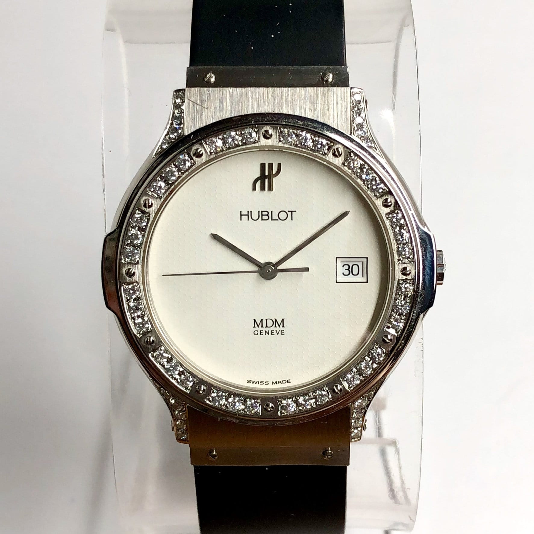 HUBLOT MDM 1521 36mm Quartz stalen mannen horloge 072 TCW | Etsy België