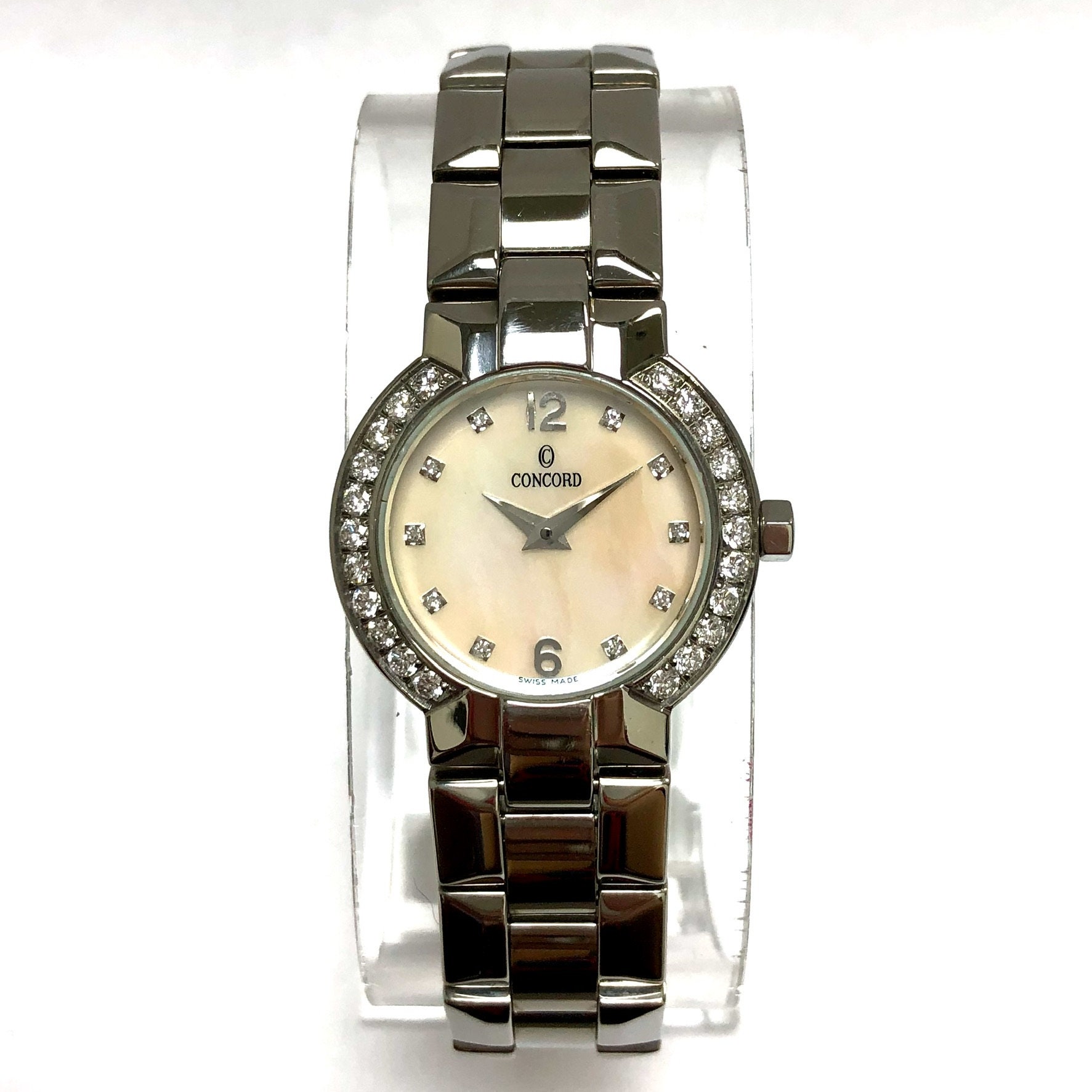 CONCORD LA SCALA Orologio da donna in acciaio con lunetta e | Etsy Italia