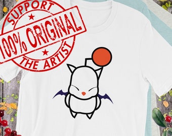 Moogit! Reddit Parody Unisex Shirt - Final Fantasy, Moogle, Geek, Nerd, Gamer, Funny shirt, Nintendo Switch, Playstation, Video Game, Mog