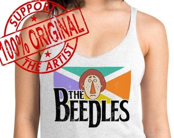The Beedles Legend of Zelda Breath of the Wild Beatles Women's Tank - Band t-shirts, Nintendo Switch, Video Game, Women Zelda Shirt, Switch