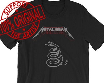Metal Gear Snake Unisex Shirt - Metal Gear Solid shirt, Metal Gear, Band Shirt, Video Game shirt