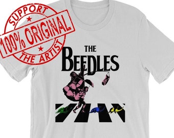 The Beedles Beatles Abbey Road Mashup shirt - Legend of Zelda Breath of the Wild, Nintendo Switch, Video Game Shirt, Zelda Shirt, Switch