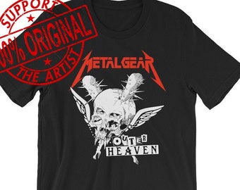 Metal Gear Unisex Shirt - Metal Gear Solid Shirt, Metal Gear, Band Shirt, Video Game shirt, Retro