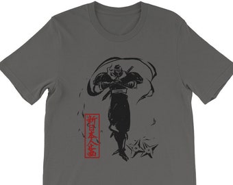 Samurai Shodown Unisex Shirt - Hanzo, Neo Geo, SNK, Arcade, Retro, Geek, Video Game, Anime Shirt, Video Game, Street Fighter, Ninja