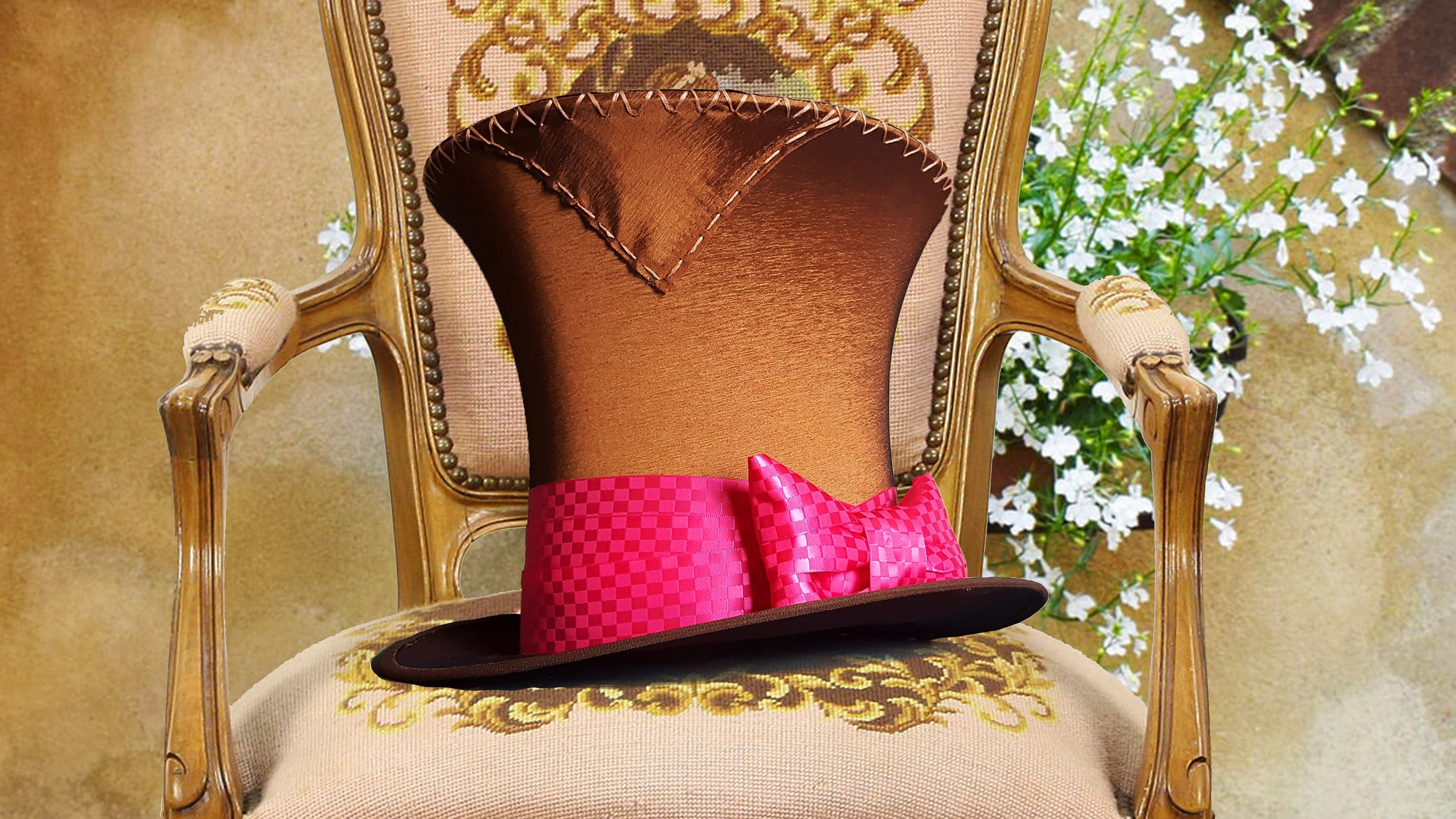 Mad Hatter Hat Size 62, Mad Hatter Costume, Tim Burton, Johnny