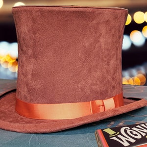 Willy Wonka Top Hat Replica Prop Willy Wonka and the Chocolate Factory, Gene Wilder, Cosplay, Costume, Willy Wonka Costume, Oompa Loompa image 1