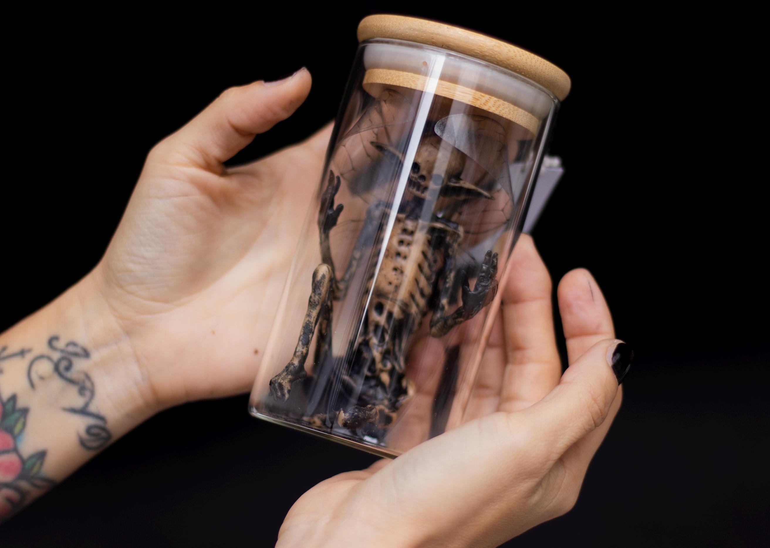 Handmade Dead Fairy - Inside Flask - Etsy