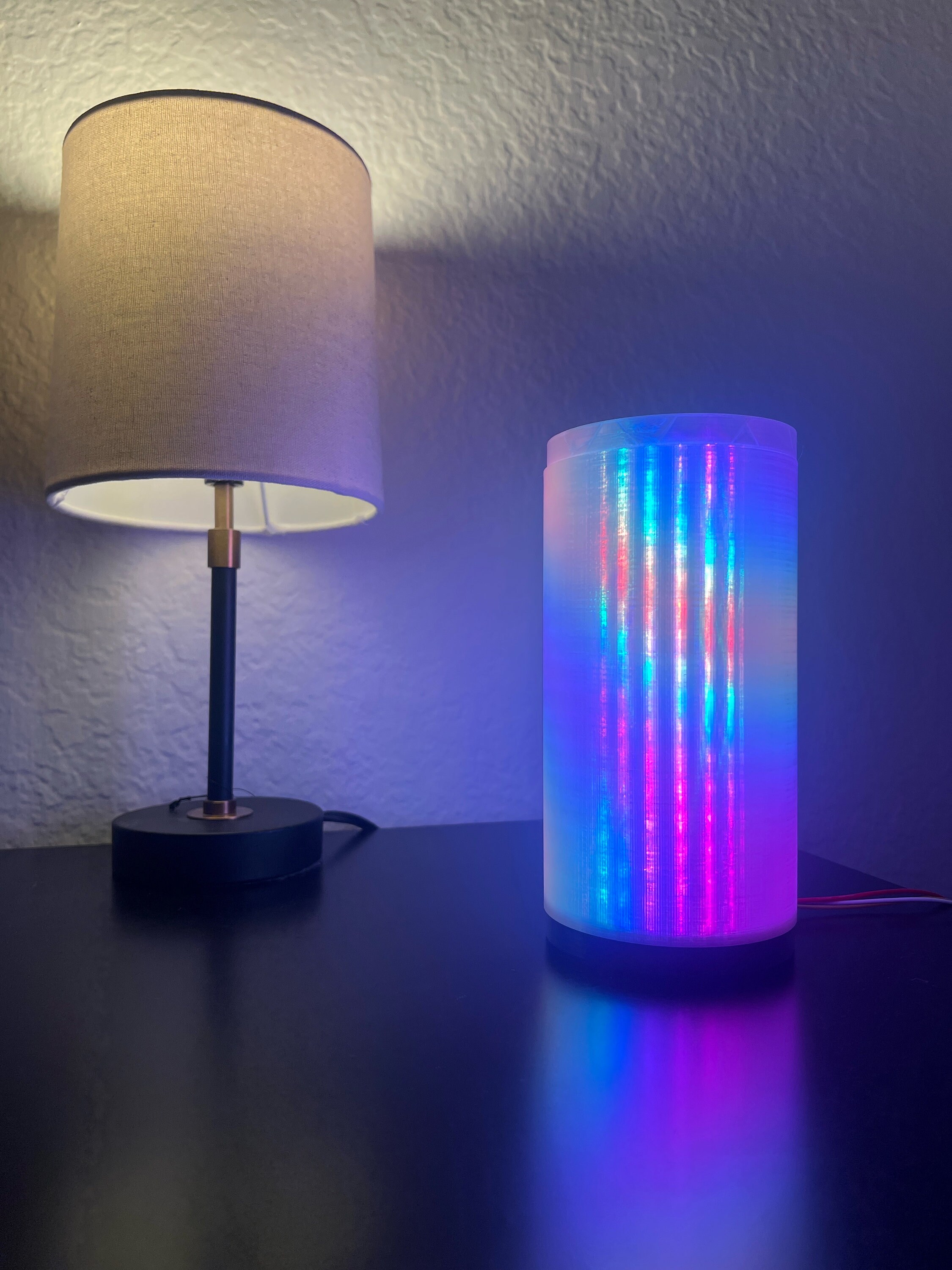 LED Color Changing Light LED Desk/table Lamp 100 Fully Customizable ...