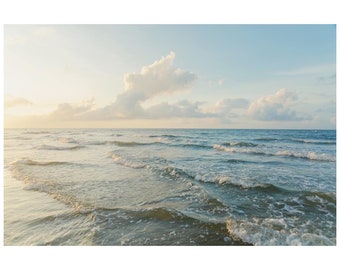 Ocean Waves Print | Archival Paper, Coastal Decor