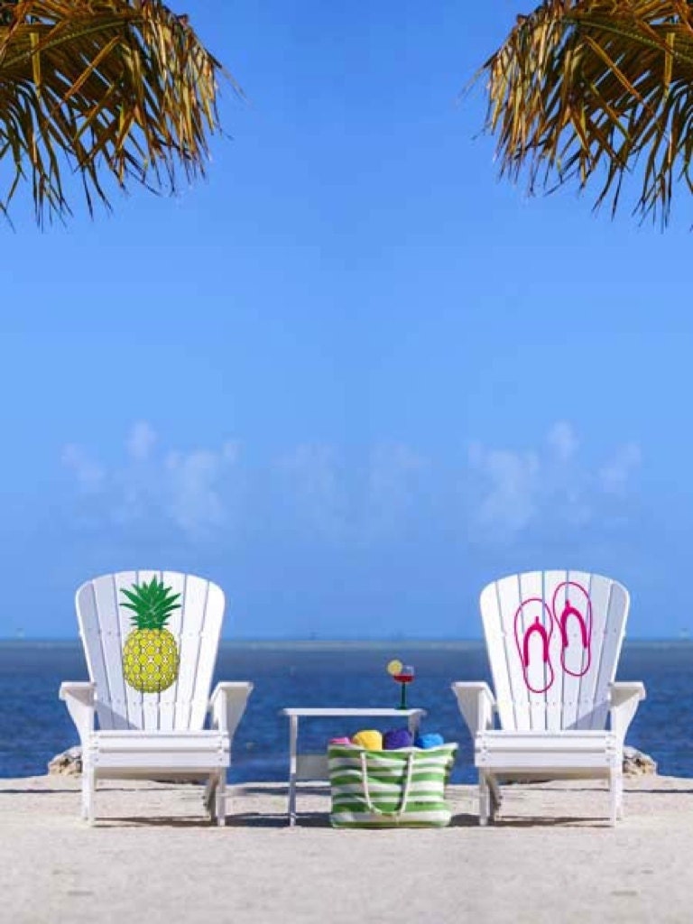 Conch Key Adirondack Set Outdoor Furniture Etsy