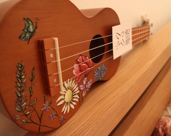 Britse Wilde bloem Ukulele