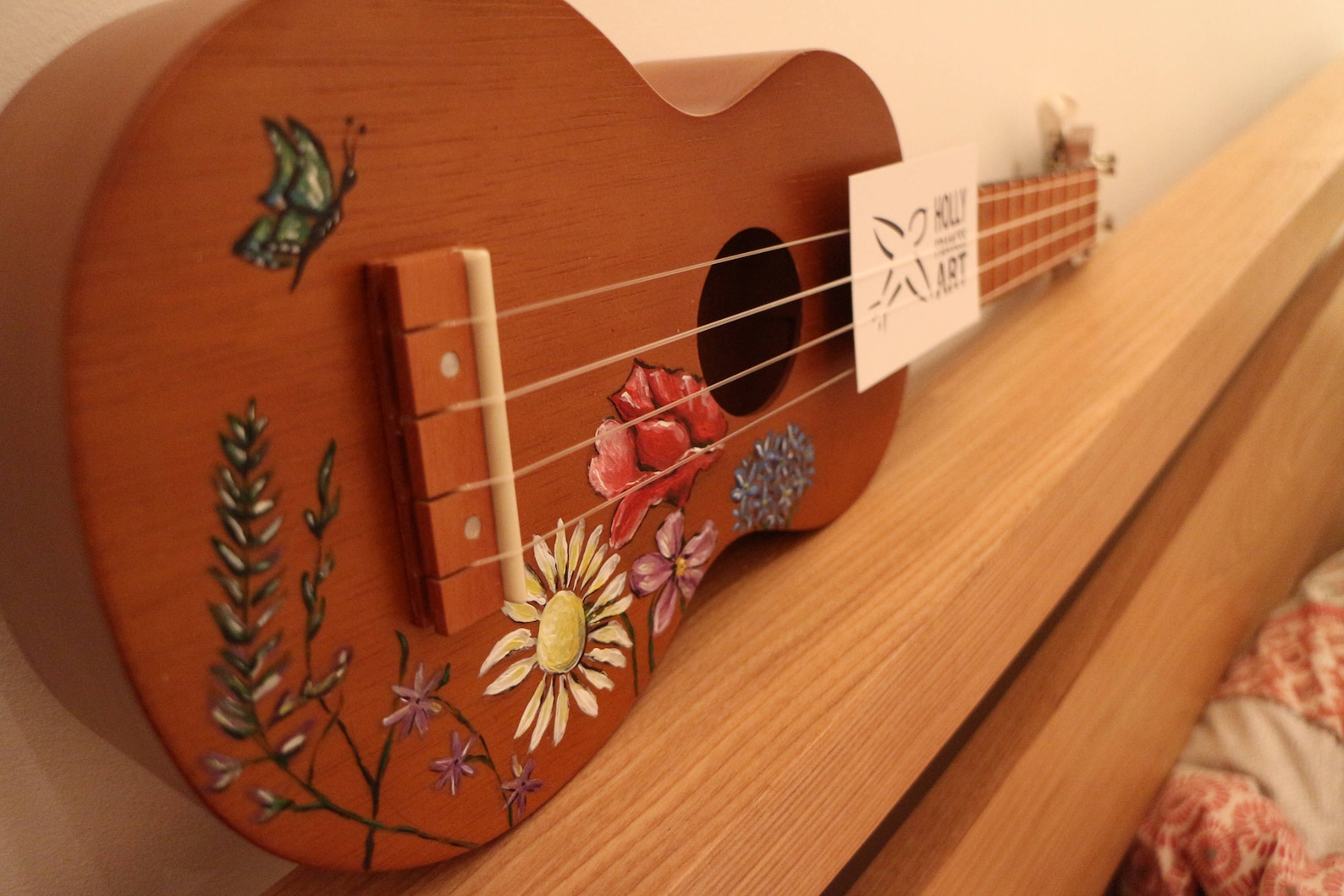 British Wildflower Ukulele Etsy