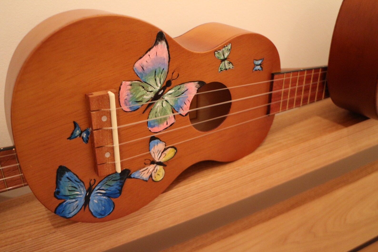 Butterflies Ukulele Etsy