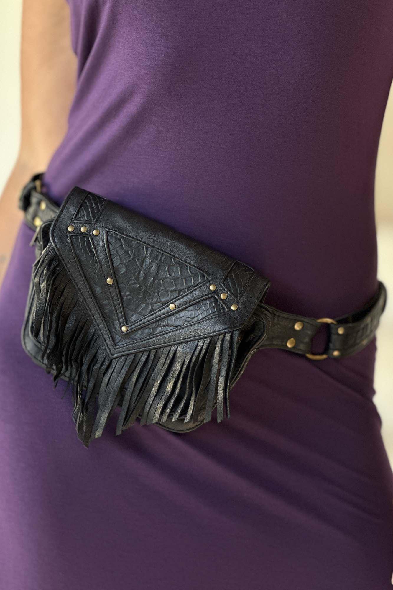 Studed Belt Bag - Etsy