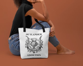 Outlander Addiction Outlander Inspired Tote bag