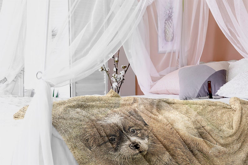 Puppies Sherpa Fleece Blanket