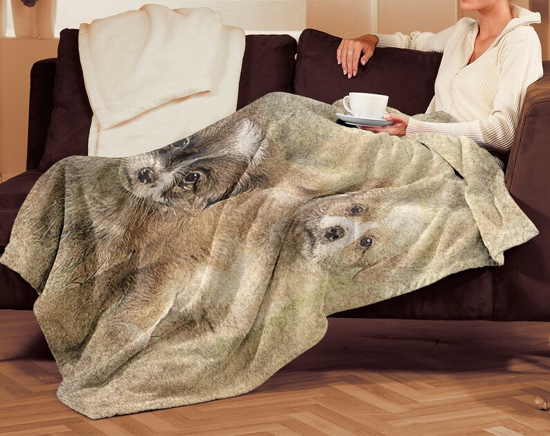 Puppies Sherpa Fleece Blanket
