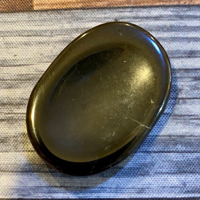 Black Onyx Worry Stones / Protection / Self Control / Etsy